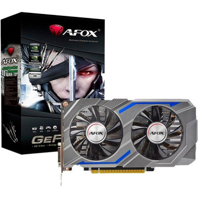 Видеокарта GF GTX1650 4Gb GDDR6 128bit 1620/12000 DP/HDMI/DVI AFOX [AF1650-4096D6H1-V8] RTL