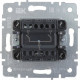 Выключатель с/у 2-кл 10А, IP20, IEK BRITE [BR-V20-0-10-K36] жемчуг