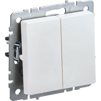 Выключатель с/у 2-кл 10А, IP20, IEK BRITE [BR-V20-0-10-K36] жемчуг