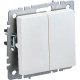 Выключатель с/у 2-кл 10А, IP20, IEK BRITE [BR-V20-0-10-K36] жемчуг