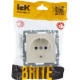 Розетка с/у 2P+E 16A, IP20, IEK BRITE [BR-R11-16-K36] жемчуг