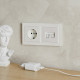 Рамка 2п, IP20, IEK BRITE [BR-M22-K36] жемчуг