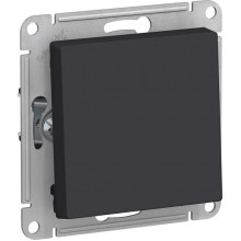 Переключатель с/у 1-кл 10А, IP44, Schneider Electric ATLASDESIGN AQUA [ATN441061] карбон