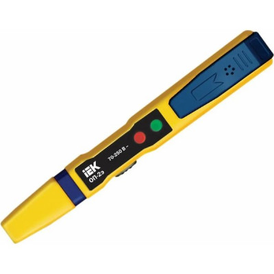 Отвертка индикаторная 140мм, до 250 В, шлицевая, Uniel [UVT-E25 140/1000V YELLOW-GREY]