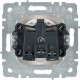 Розетка с/у 2P+E 16A, IP20, в сборе со шторками, IEK BRITE [BR-R14-16-K01] белый