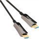 Кабель HDMI-HDMI 19M/19M 40.0м [VCOM D3742A-40M] активный оптический кабель