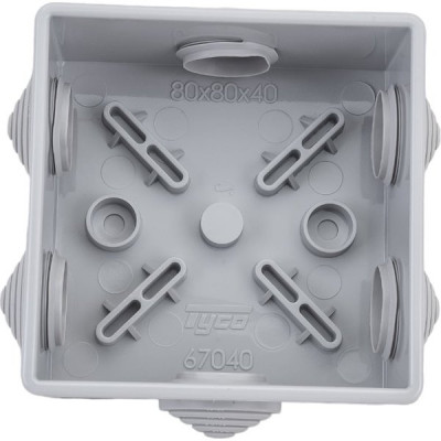Коробка распаячная о/у  85*85*40мм, IP54, RUVinil [67040]