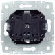 Розетка с/у 2P+E 16A, IP20, IEK BRITE [BR-R11-16-K53] графит [10]