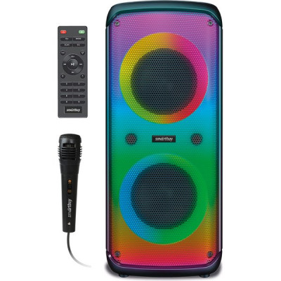 Колонка SmartBuy SOLID 2, BT, MP3, FM-радио, микрофон, ПДУ, 50 Вт [SBS-5540]