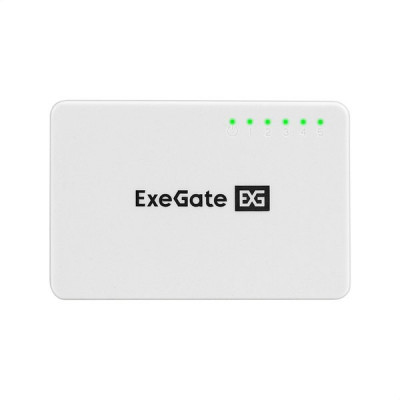 Коммутатор ExeGate EDES-1005C 5port 100/100TX неуправляемый компактное исполнение [298685]