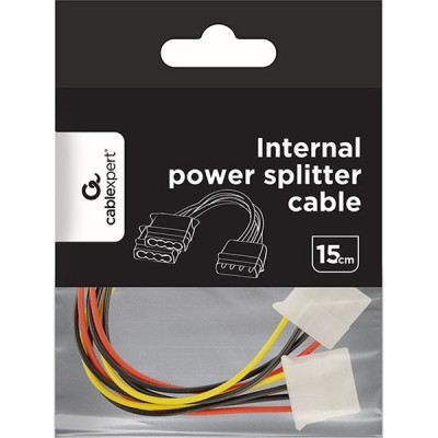 Кабель питания разветвитель Molex(5.25) - 2xMolex(5.25) Cablexpert [CC-PSU-1]