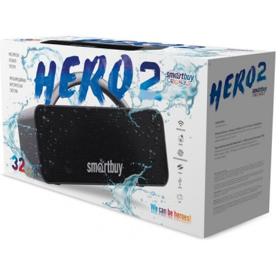Колонка SmartBuy HERO 2, BT, MP3-плеер, FM-радио, 32 Вт [SBS-5610]