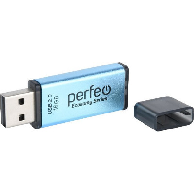 Накопитель USB Flash 16Gb Perfeo E03 Blue