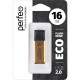 Накопитель USB Flash 16Gb Perfeo E03 Gold