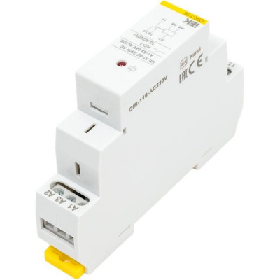 Реле промежуточное OIR 1 конт. (16А) 230В AC, IEK [OIR-116-AC230V]