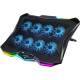 Подставка для ноутбука Jet.A PANTEON CP-178 RGB Black с активным охлаждением