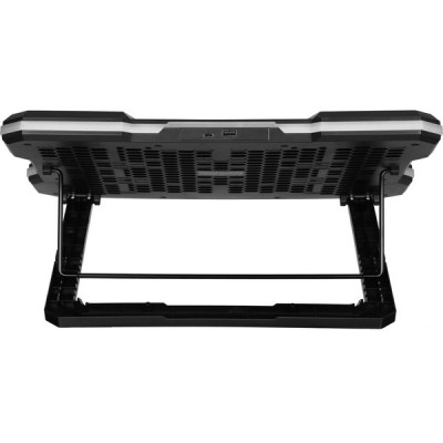 Подставка для ноутбука Jet.A PANTEON CP-198L RGB Black с активным охлаждением