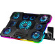 Подставка для ноутбука Jet.A PANTEON CP-198L RGB Black с активным охлаждением
