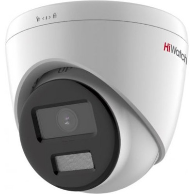 Камера IP HIWatch купол 4MP[2.8мм] mic; microSD; ColorVu [DS-I453L(D)]