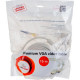 Кабель VGA 15M/15M 15,0м Premium тройной экран, феррит.кольца [CC-PPVGA-15M]