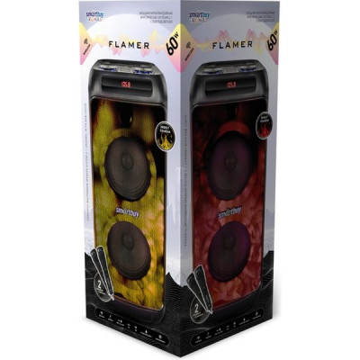 Колонка SmartBuy FLAMER, BT, MP3, FM-радио, караоке, 60 Вт [SBS-5190]