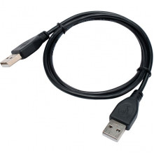 Кабель USB2.0 AM - AM, 1.0м, для связи 2х компьютеров Cablexpert [CC-USB2-AMAM-1M]