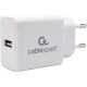 Зарядное устройство Cablexpert, 5Вт, 1А, 1хUSB [MP3A-PC-56] белый