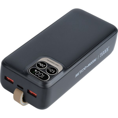 Внешняя батарея Perfeo Atomic Age (30000 mah+PD + QC 3.0/Type-C/2 USB) [PF_E1478]