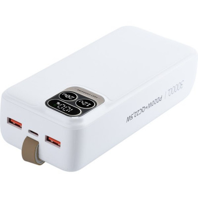 Внешняя батарея Perfeo Atomic Age (30000 mah+PD + QC 3.0/Type-C/2 USB) [PF_E1477]