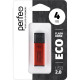 Накопитель USB Flash 4Gb Perfeo E03 Red
