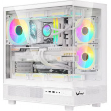 Корпус без БП Formula Crystal Z8 ATX 9x120mm 7x140mm 1xUSB2.0 1xUSB3.0 1xUSB3.1 белый