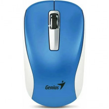 Мышь беспроводная Genius NX-7010, 1200 dpi, бело-голубая, USB