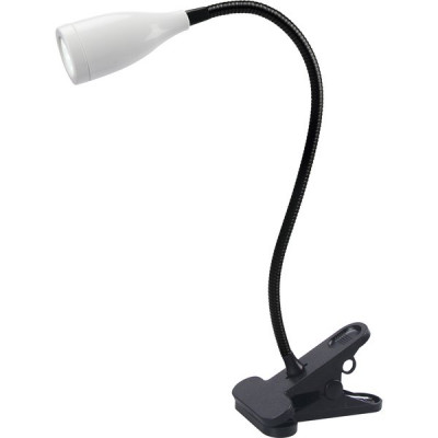 Светильник настольный LED  4W, 4000K, 380Лм, мех., прищепка, Uniel [ULM-D501 4W/4000K WHITE] белый