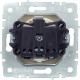 Розетка с/у 2P+E 16A, IP20, IEK BRITE [BR-R11-16-K47] алюминий