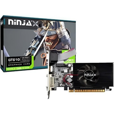 Видеокарта GF GT 610 2Gb DDR3 64bit 810/1000 VGA/DVI/HDMI PCI-E Sinotex [NF61NP023F]