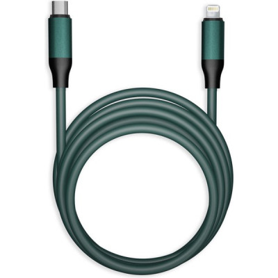Кабель Type-C - Lightning, 1.0м, 3A, супертолстый, SmartBuy [IK-12-PDBOLD-MINT]