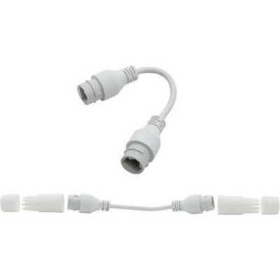 Переходник гнездо RJ-45 - гнездо RJ-45 на кабеле, Amatek AVC-RJ45FW-RJ45FW
