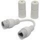 Переходник гнездо RJ-45 - гнездо RJ-45 на кабеле, Amatek AVC-RJ45FW-RJ45FW