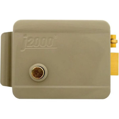 Замок эл/мех накладной_J2000-Lock-EM01PS_крашен.металл