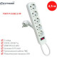 Сетевой фильтр  4.5м, 5 розеток, 10А/2200Вт, 3x0.75, Спутник [SP-545 4,5м-P White] белый