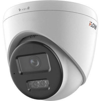 Камера IP iFLOW купол 4MP[2.8мм] 98°;mic;SD[512];ИК+LED[30м];IP67 [F-IC-1342CM] (аналог DS-I453M)