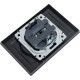 Розетка с/у 2x2P 16A, IP20, в сборе, IEK BRITE [BR-R20-10-K02-F] черный