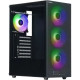 Корпус без БП DEFENDER RaptorX черный,ATX,4fans,switchM/BSync [25122]