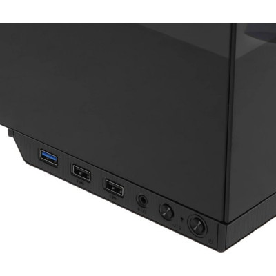 Корпус без БП DEFENDER HyperHub черный, ATX, USB3.0, w/o fans [25131]