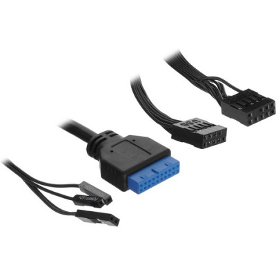 Корпус без БП DEFENDER HyperHub черный,ATX,3fans,switchM/BSync [25132]