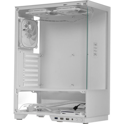 Корпус без БП DEFENDER HyperHub белый,ATX,3fans,switch&M/BSync [25133]