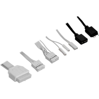 Корпус без БП DEFENDER HyperHub белый,ATX,3fans,switch&M/BSync [25133]