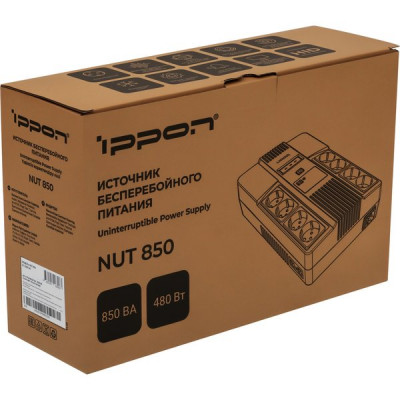 ИБП Ippon Nut 850 480Вт 850ВА черный