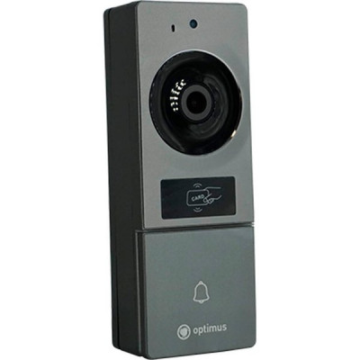 Вызывная панель IP Optimus Black Edition DSI-12IR(g); 120°, ИК 4м, серый