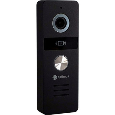 Вызывная панель FHD Optimus Life DSH-22IR (b); со встр.счит. и контр. EM-marine; 140°, ИК 4м